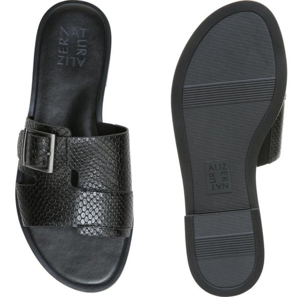 NEW Women's Naturalizer Faryn Slide Sandal, Size 6 and 10 M - Black - Picture 6 of 6